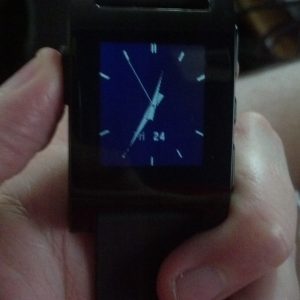 Analog watch face